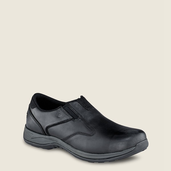 Red Wing Mens Comfortpro - Soft Toe - Slip-on Black - 4187POZJQ